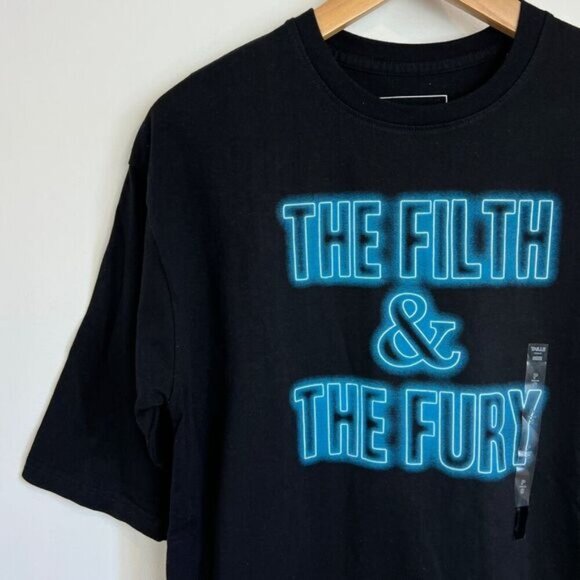 Brand New DJAB Men's Small Black The Filth and the Fury Short Sleeve T-Shirt - Picture 2 of 12